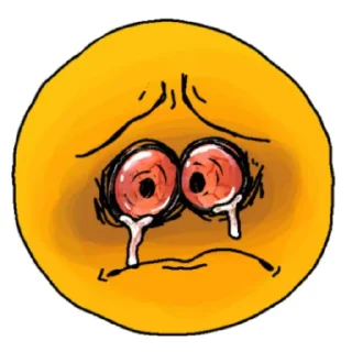 😢 emoji cursed @stolen_meme_s Telegram sticker 18 of 35