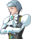 🤔 emoji NSkye's Franziska Von Karma Telegram sticker 11 of 13