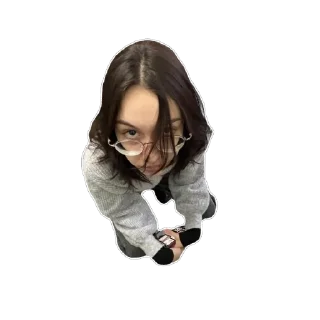 🤨 emoji очкарик Telegram sticker 21 of 49