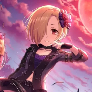 🍮 emoji Koume Shirasaka @kiwiys Telegram sticker 15 of 75