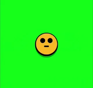 🌟 emoji Bs green screen Telegram sticker 1 of 59