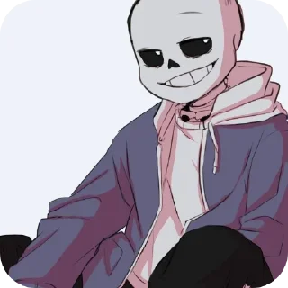 💀 emoji Sans • @Earth928B Telegram sticker 9 of 45