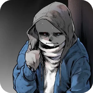 💀 emoji Sans • @Earth928B Telegram sticker 18 of 45