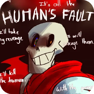Sticker from DUSTBELIEF PAPYRUS