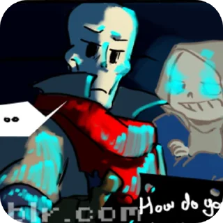🦴 emoji DUSTBELIEF PAPYRUS Telegram sticker 12 of 44