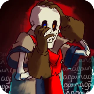 🦴 emoji DUSTBELIEF PAPYRUS Telegram sticker 19 of 44