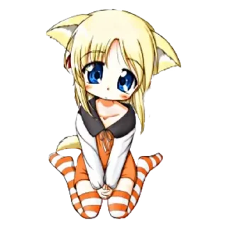 🥺 emoji неко-арку расчленили на 17 частей Telegram sticker 23 of 25