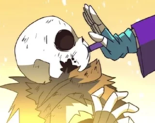 🌟 emoji Ink!Sans Underverse Telegram sticker 18 of 19