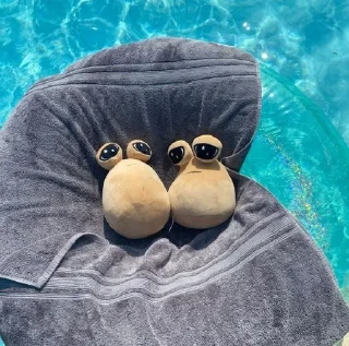 🏖️ emoji 🔭піпі пупу (Pou) Telegram sticker 12 of 101