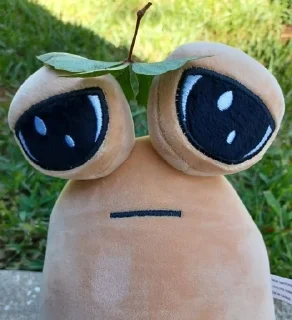 🍃 emoji 🔭піпі пупу (Pou) Telegram sticker 19 of 101