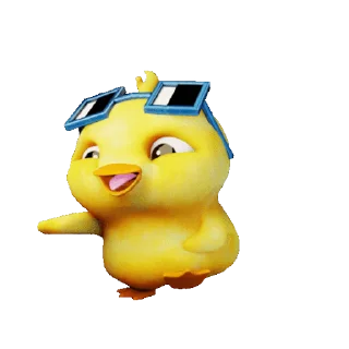 🤣 emoji Chick @stickerstgrm Telegram sticker 11 of 40