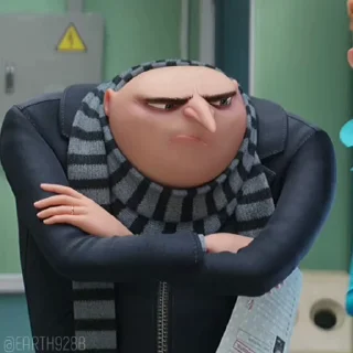 😑 emoji Despicable Me 4 ➩ @Earth928B Telegram sticker 10 of 45