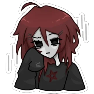 🩸 emoji Misunderstandings / tgk: @soynjetokimm Telegram sticker 7 of 8