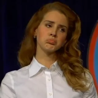 🥲 emoji Lana Del Rey @Raff_lolll Telegram sticker 11 of 119
