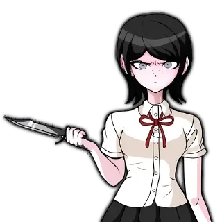 🩶 emoji 𝔐𝔲𝔨𝔲𝔯𝔬ℑ𝔨𝔲𝔰𝔞𝔟𝔞 @DanganStickeers Telegram sticker 19 of 57