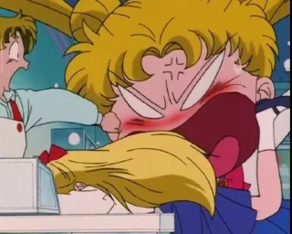 😡 emoji Sailor moon Telegram sticker 22 of 26