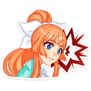 😡 emoji Мей на каникулах - @TgSticker Telegram sticker 12 of 49