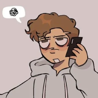 🙄 emoji Марк мой муж Telegram sticker 5 of 106