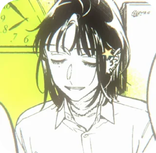 😌 emoji mitsuki koga.⭐️@darra0 🎸｡⁠:ﾟ👻 Telegram sticker 24 of 90