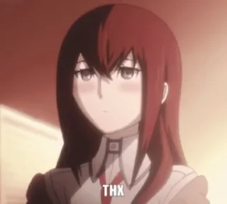 🙏 emoji Steins;Gate by @Astra1iX Telegram sticker 15 of 15