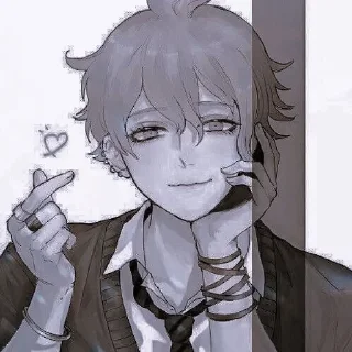 🐾 emoji —Rantaro amami. Telegram sticker 9 of 70