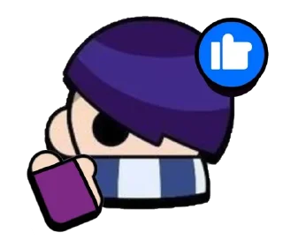 👍 emoji Edgar by @kai1_xx0 Telegram sticker 10 of 19