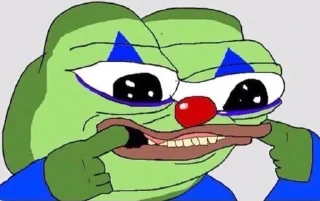 🤡 emoji жабы мои жабы Telegram sticker 23 of 120