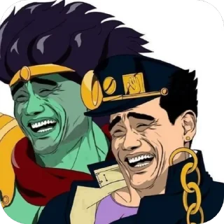 😂 emoji JOJO Telegram sticker 8 of 19