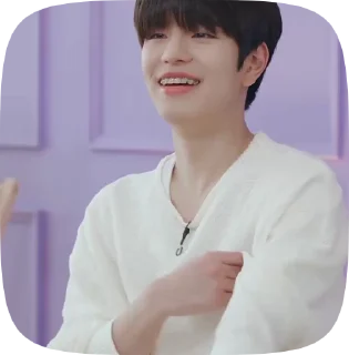 😅 emoji seungmin by @lisqq_q Telegram sticker 12 of 21