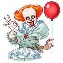 👌 emoji Pennywise Telegram sticker 6 of 25