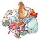 🍬 emoji Pennywise Telegram sticker 20 of 25