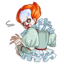 Sticker from Pennywise