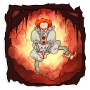 🕺 emoji Pennywise Telegram sticker 14 of 25