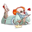 Sticker from Pennywise