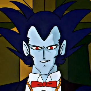 😼 emoji Lucifer DBZ Telegram sticker 5 of 45