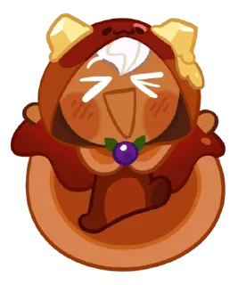 🌟 emoji Pancake Cookie🥞 :: @SchizoSavior Telegram sticker 15 of 120