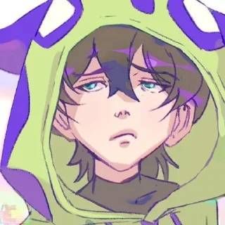 😞 emoji chinen miya by @stickerhut Telegram sticker 5 of 102