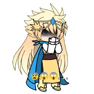 😱 emoji Гачи Мучи но это Мадлен Куки ( Telegram sticker 5 of 19