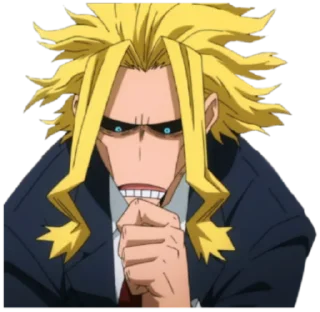 🤔 emoji Моя геройская академия ✨ Telegram sticker 9 of 120