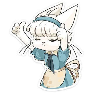 Sticker from Кошечка Мия • @TgSticker