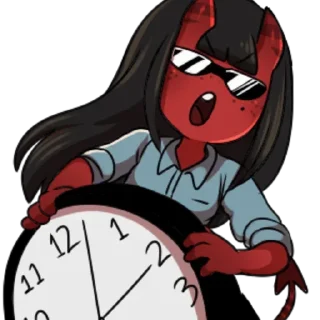🛑 emoji +А вот и моя суккубиха :: @Mmr Telegram sticker 20 of 32