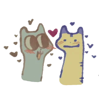 💘 emoji Тиґ і М'Є Telegram sticker 6 of 19