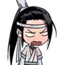 😠 emoji Mo Dao Zu Shi Telegram sticker 23 of 77