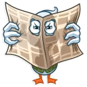 😑 emoji Mr. Goose Telegram sticker 22 of 30