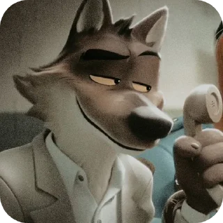 🧸 emoji Mr Wolf • @Earth928B Telegram sticker 20 of 35