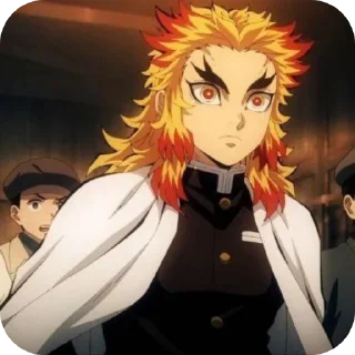 👄 emoji Rengoku kyojuro Telegram sticker 11 of 86