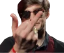 🖕 emoji hh Telegram sticker 16 of 91