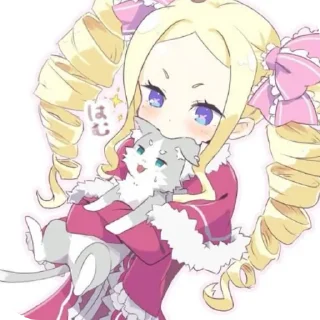 💕 emoji Очаровательная 𝙱𝚎𝚊𝚔𝚘 @KITTYKIAD Telegram sticker 5 of 12