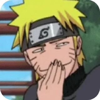 🤭 emoji Naruto • @Earth928B Telegram sticker 7 of 50