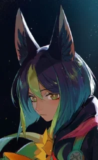 😮‍💨 emoji 🖇️Тигнари💚 Telegram sticker 21 of 25